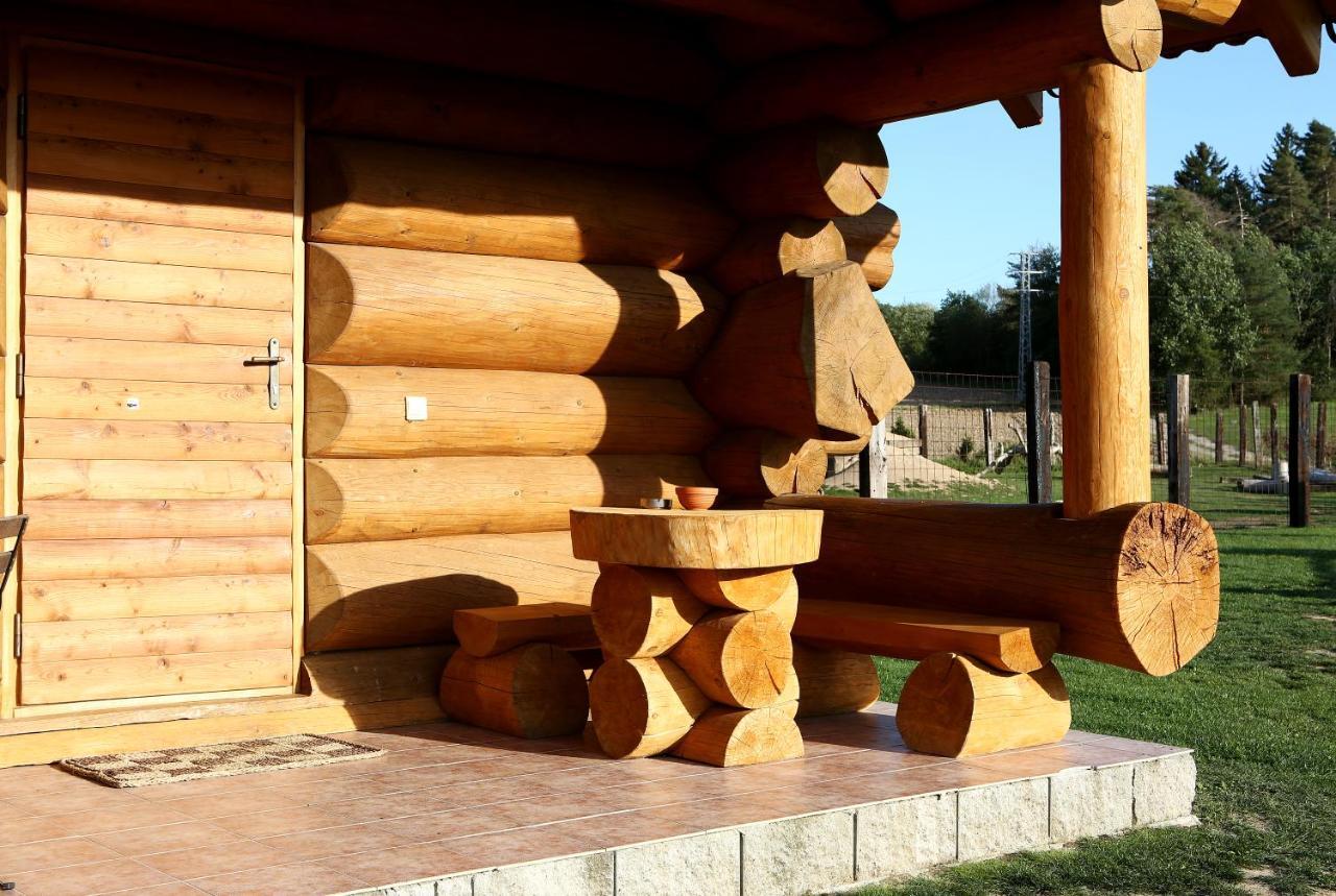 Na Samote Ve Srubu Villa Plzeň Eksteriør bilde